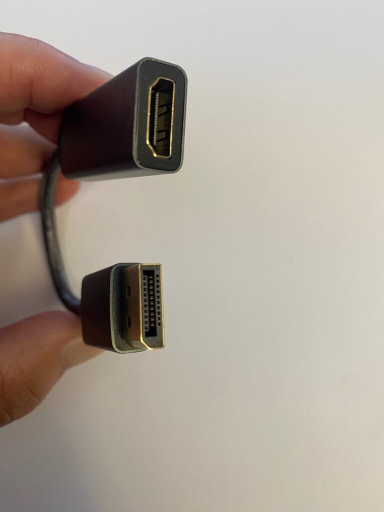 HDMI to DP adapter